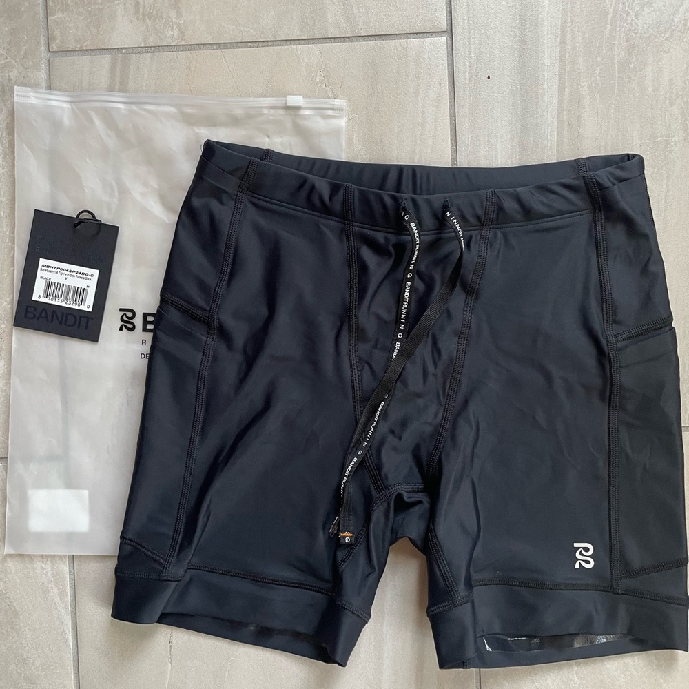 Bandit running Superbeam quarter tights size m